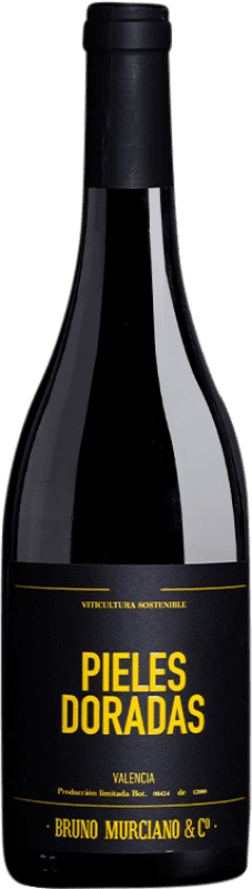 7,95 € Kostenloser Versand | Weißwein Murciano & Sampedro Pieles Doradas D.O. Valencia Valencianische Gemeinschaft Spanien Malvasia, Moscato — Muskateller, Macabeo, Merseguera Flasche 75 cl