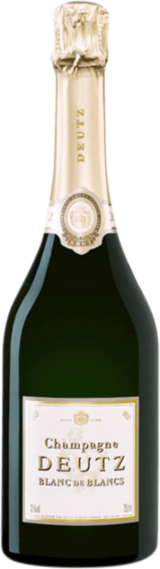 115,95 € Бесплатная доставка | Белое игристое Deutz Blanc de Blancs брют Гранд Резерв A.O.C. Champagne шампанское Франция Chardonnay бутылка 75 cl