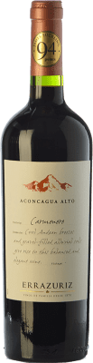 28,95 € Kostenloser Versand | Rotwein Viña Errazuriz Aconcagua Alto Spanien Carmenère Flasche 75 cl
