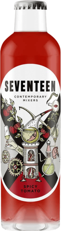 2,95 € 免费送货 | 碳酸饮料 Global Premium Seventeen 西班牙 小瓶装 20 cl Spicy — 辛辣, Tomato — 番茄