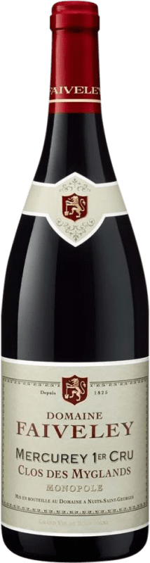 29,95 € 免费送货 | 红酒 Domaine Faiveley Premier Cru Clos Des Myglands A.O.C. Mercurey 法国 Pinot Black 瓶子 75 cl