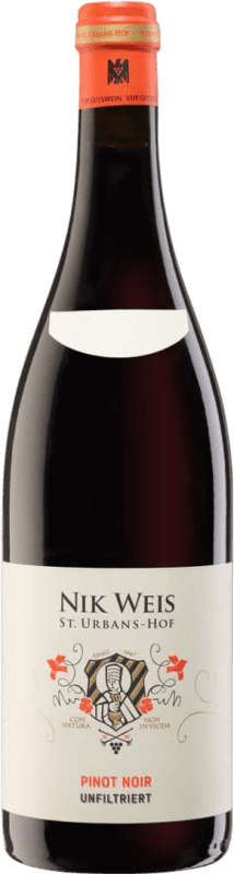 19,95 € Envio grátis | Vinho Tinto St. Urbans-Hof Nik Weis Q.b.A. Mosel Alemanha Pinot Noir Garrafa 75 cl