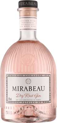 47,95 € Envío gratis | Ginebra Le Mirabeau Rosé Dry Gin Syrah Botella 70 cl