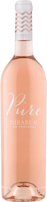 55,95 € Spedizione Gratuita | Spumante rosato Le Mirabeau Pure A.O.C. Côtes de Provence Provenza Francia Syrah, Grenache, Cinsault Bottiglia Magnum 1,5 L