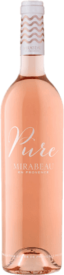 55,95 € Envío gratis | Espumoso rosado Le Mirabeau Pure A.O.C. Côtes de Provence Provence Francia Syrah, Garnacha, Cinsault Botella Magnum 1,5 L