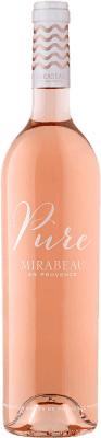 56,95 € 免费送货 | 桃红起泡酒 Le Mirabeau Pure — 纯净 A.O.C. Côtes de Provence 普罗旺斯 法国 Syrah — 西拉, Garnacha — 歌海娜, Cinsault — 珍梭 大瓶 — Magnum 1,5 L