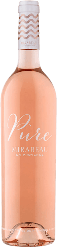 56,95 € Spedizione Gratuita | Spumante Rosato Le Mirabeau Pure — Puro A.O.C. Côtes de Provence Provenza Francia Syrah, Garnacha — Grenache, Cinsault Bottiglia Magnum 1,5 L