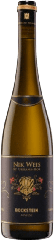 26,95 € Free Shipping | White wine St. Urbans-Hof Nik Weis Bockstein Auslese Q.b.A. Mosel Germany Riesling Half Bottle 37 cl