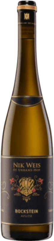 27,95 € Free Shipping | White Wine St. Urbans-Hof Nik Weis Bockstein Auslese — Selected Harvest Q.b.A. Mosel Germany Riesling Half Bottle 37 cl