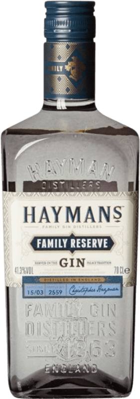 21,95 € Envío gratis | Ginebra Gin Hayman's Family Reserve Reserva Botella 70 cl