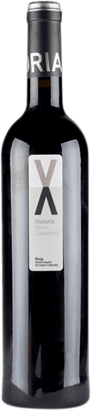 23,95 € Free Shipping | Red wine Diez-Caballero Victoria Reserve D.O.Ca. Rioja The Rioja Spain Tempranillo Bottle 75 cl