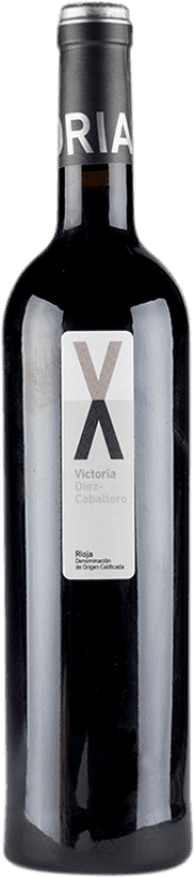 24,95 € Kostenloser Versand | Rotwein Diez-Caballero Victoria Reserve D.O.Ca. Rioja La Rioja Spanien Tempranillo Flasche 75 cl