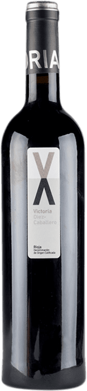 24,95 € Envío gratis | Vino tinto Diez-Caballero Victoria Reserva D.O.Ca. Rioja La Rioja España Tempranillo Botella 75 cl