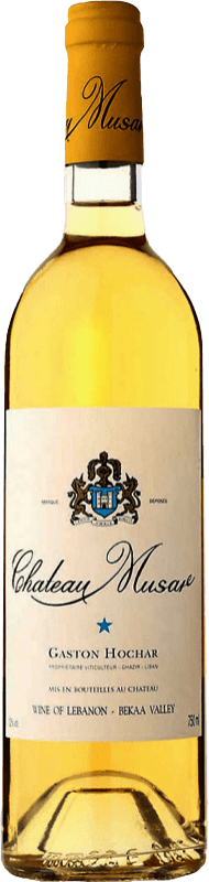 56,95 € 免费送货 | 白酒 Château Musar Blanc I.G. Ghazir Bekaa Valley 黎巴嫩 Obeïdi 瓶子 75 cl