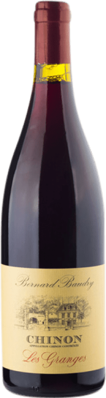 19,95 € Бесплатная доставка | Красное вино Bernard Baudry Les Granges A.O.C. Chinon Луара Франция Cabernet Franc бутылка 75 cl