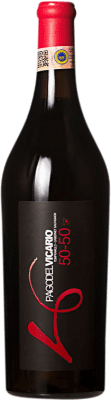 10,95 € Envío gratis | Vino tinto Pago del Vicario 50-50 I.G.P. Vino de la Tierra de Castilla Castilla la Mancha España Tempranillo, Cabernet Sauvignon Botella 75 cl