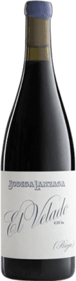 89,95 € Бесплатная доставка | Красное вино Lanzaga El Velado D.O.Ca. Rioja Ла-Риоха Испания Tempranillo, Grenache Tintorera бутылка 75 cl