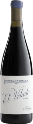 94,95 € Envio grátis | Vinho Tinto Lanzaga El Velado D.O.Ca. Rioja La Rioja Espanha Tempranillo, Garnacha — Grenache Eco — Biológico 75 cl