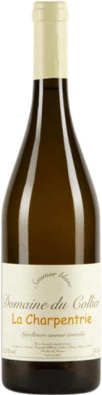 81,95 € Бесплатная доставка | Белое вино Domaine du Collier La Charpentrie Blanc A.O.C. Saumur Луара Франция Chenin White бутылка 75 cl