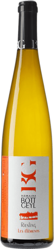 24,95 € Envio grátis | Vinho branco Bott-Geyl Les Éléments A.O.C. Alsace Alsácia França Riesling Garrafa 75 cl