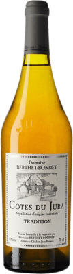 73,95 € Spedizione Gratuita | Vino bianco Berthet-Bondet Tradition A.O.C. Côtes du Jura Jura Francia Chardonnay, Savagnin Bottiglia 75 cl