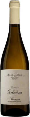 59,95 € Kostenloser Versand | Weißwein Guiberteau Clos de Guichaux A.O.C. Saumur-Champigny Loire Frankreich Chenin Weiß Flasche 75 cl