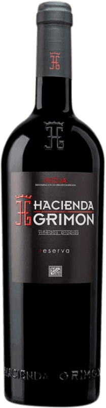 32,95 € Envío gratis | Vino tinto Hacienda Grimón Reserva D.O.Ca. Rioja La Rioja España Tempranillo, Graciano Botella 75 cl