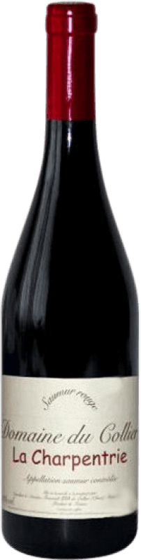 77,95 € Бесплатная доставка | Красное вино Collier La Charpentrie Rouge A.O.C. Saumur Луара Франция Cabernet Franc бутылка 75 cl