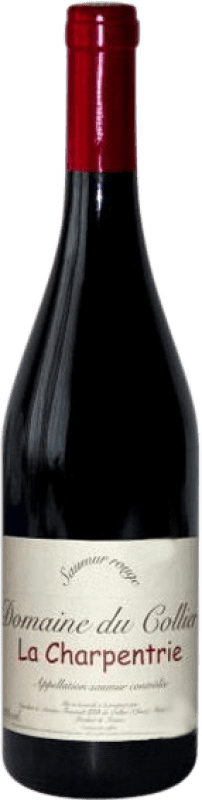 81,95 € Envío gratis | Vino Tinto Domaine du Collier La Charpentrie A.O.C. Saumur Loire Francia Cabernet Franc Eco — Ecológico 75 cl