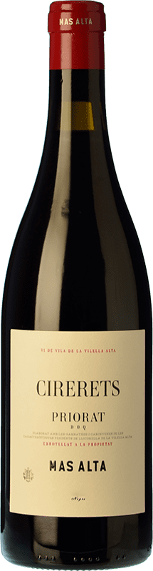 54,95 € Free Shipping | Red wine Mas Alta Cirerets D.O.Ca. Priorat Catalonia Spain Grenache Tintorera, Carignan Bottle 75 cl