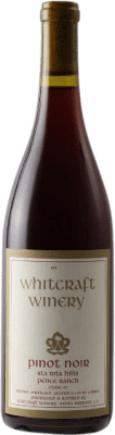 61,95 € Бесплатная доставка | Красное вино Whitcraft Winery I.G. Santa Barbara Калифорния Соединенные Штаты Pinot Noir — Пино Нуар Eco — Эко Био Органический 75 cl
