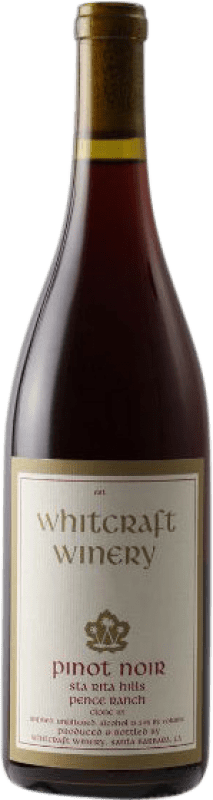 58,95 € Kostenloser Versand | Rotwein Whitcraft Winery I.G. Santa Barbara Kalifornien Vereinigte Staaten Spätburgunder Flasche 75 cl