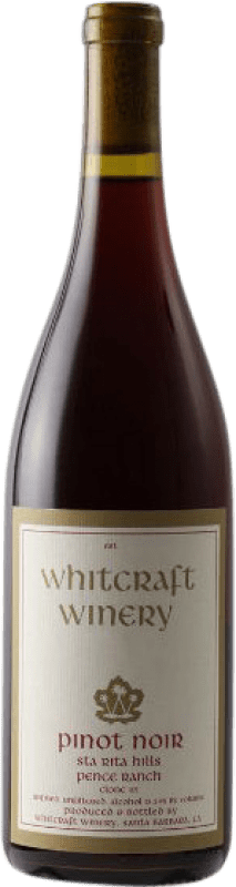 61,95 € Envio grátis | Vinho Tinto Whitcraft Winery I.G. Santa Barbara California Estados Unidos Pinot Preto Eco Biológico Garrafa 75 cl