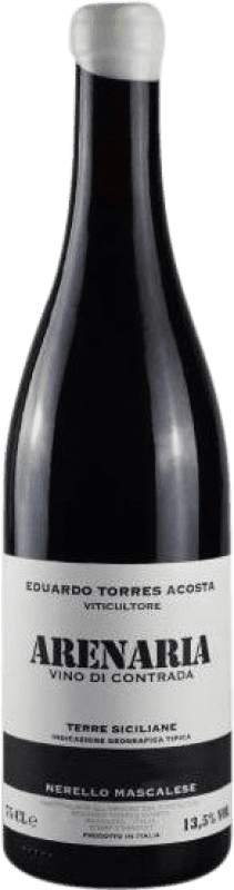45,95 € Envío gratis | Vino Tinto Torres Acosta Arenaria I.G.T. Terre Siciliane Sicilia Italia Nerello Eco — Ecológico 75 cl