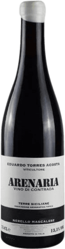 43,95 € Envío gratis | Vino tinto Torres Acosta Arenaria I.G.T. Terre Siciliane Sicilia Italia Nerello Mascalese Botella 75 cl
