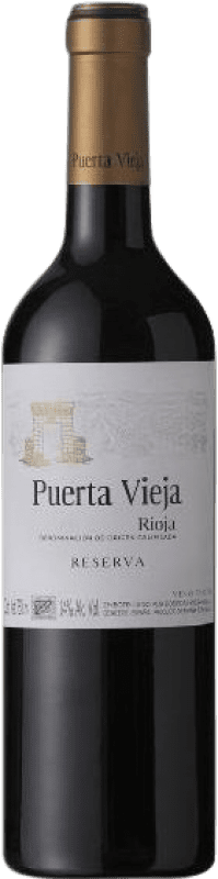 8,95 € 免费送货 | 红酒 Bodegas Riojanas Puerta Vieja 预订 D.O.Ca. Rioja 拉里奥哈 西班牙 Tempranillo, Graciano, Mazuelo 瓶子 75 cl