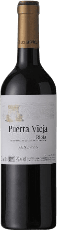 11,95 € Free Shipping | Red wine Bodegas Riojanas Puerta Vieja Reserva D.O.Ca. Rioja The Rioja Spain Tempranillo, Graciano, Mazuelo Bottle 75 cl