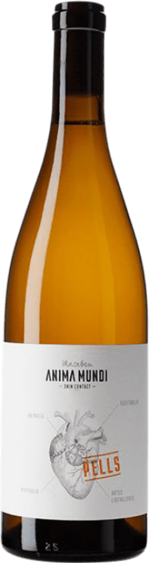 25,95 € Бесплатная доставка | Белое вино AT Roca Anima Mundi Pells Каталония Испания Macabeo бутылка 75 cl