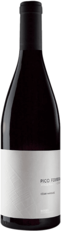 47,95 € Бесплатная доставка | Красное вино César Márquez Pico Ferreira D.O. Bierzo Кастилия-Леон Испания Mencía бутылка 75 cl