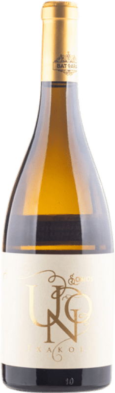 14,95 € Envio grátis | Vinho branco Goianea Txakoli Uno D.O. Arabako Txakolina País Basco Espanha Hondarribi Zuri Garrafa 75 cl