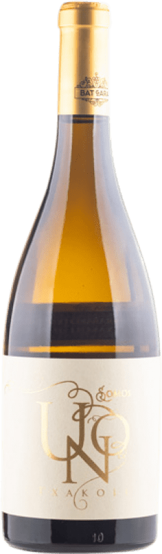 14,95 € Spedizione Gratuita | Vino bianco Goianea Txakoli Uno D.O. Arabako Txakolina Paese Basco Spagna Hondarribi Zuri Bottiglia 75 cl