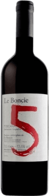 24,95 € Envio grátis | Vinho tinto Podere Le Boncie 5 I.G.T. Toscana Tuscany Itália Sangiovese, Colorino, Ciliegiolo, Mammolo, Foglia Tonda Biológico Garrafa 75 cl