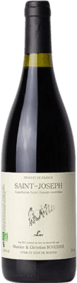 46,95 € Envío gratis | Vino tinto Rouchier Luc A.O.C. Saint-Joseph Rhône Francia Syrah Botella 75 cl