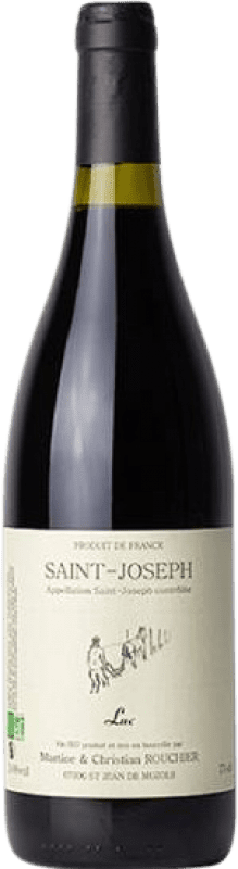 48,95 € Envio grátis | Vinho tinto Domaine Rouchier Luc A.O.C. Saint-Joseph Rhône França Syrah Garrafa 75 cl