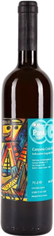 27,95 € Envío gratis | Vino blanco Cantina Giardino Paski I.G.T. Campania Campania Italia Coda di Volpe Botella 75 cl