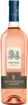 13,95 € Envío gratis | Vino Rosado Villa Matilde Terre Cesare I.G.T. Campania Campania Italia Aglianico 75 cl