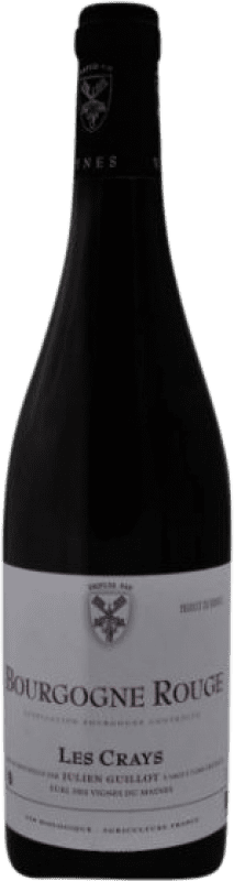 35,95 € Free Shipping | Red wine Clos des Vignes du Mayne Julien Guillot Rouge Les Crays A.O.C. Bourgogne Burgundy France Pinot Black Bottle 75 cl