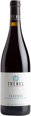 21,95 € Envio grátis | Vinho Tinto Trénel A.O.C. Fleurie Beaujolais França Gamay 75 cl