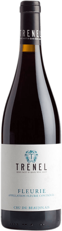21,95 € 免费送货 | 红葡萄酒 Trénel A.O.C. Fleurie 博若莱 法国 Gamay — 佳美 75 cl