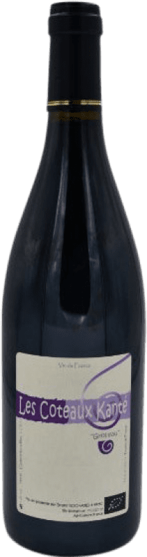 24,95 € Kostenloser Versand | Rotwein Domaine de Mirebeau Bruno Rochard Les Coteaux Kanté Loire Frankreich Grolleau Flasche 75 cl